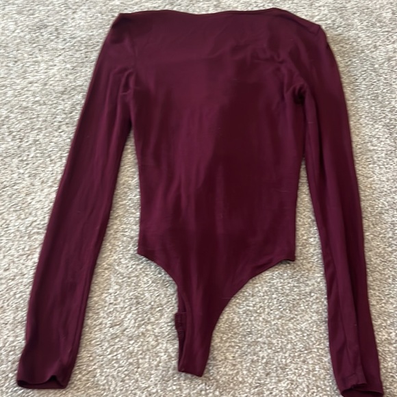 Burgundy bodysuit - Picture 5 of 5
